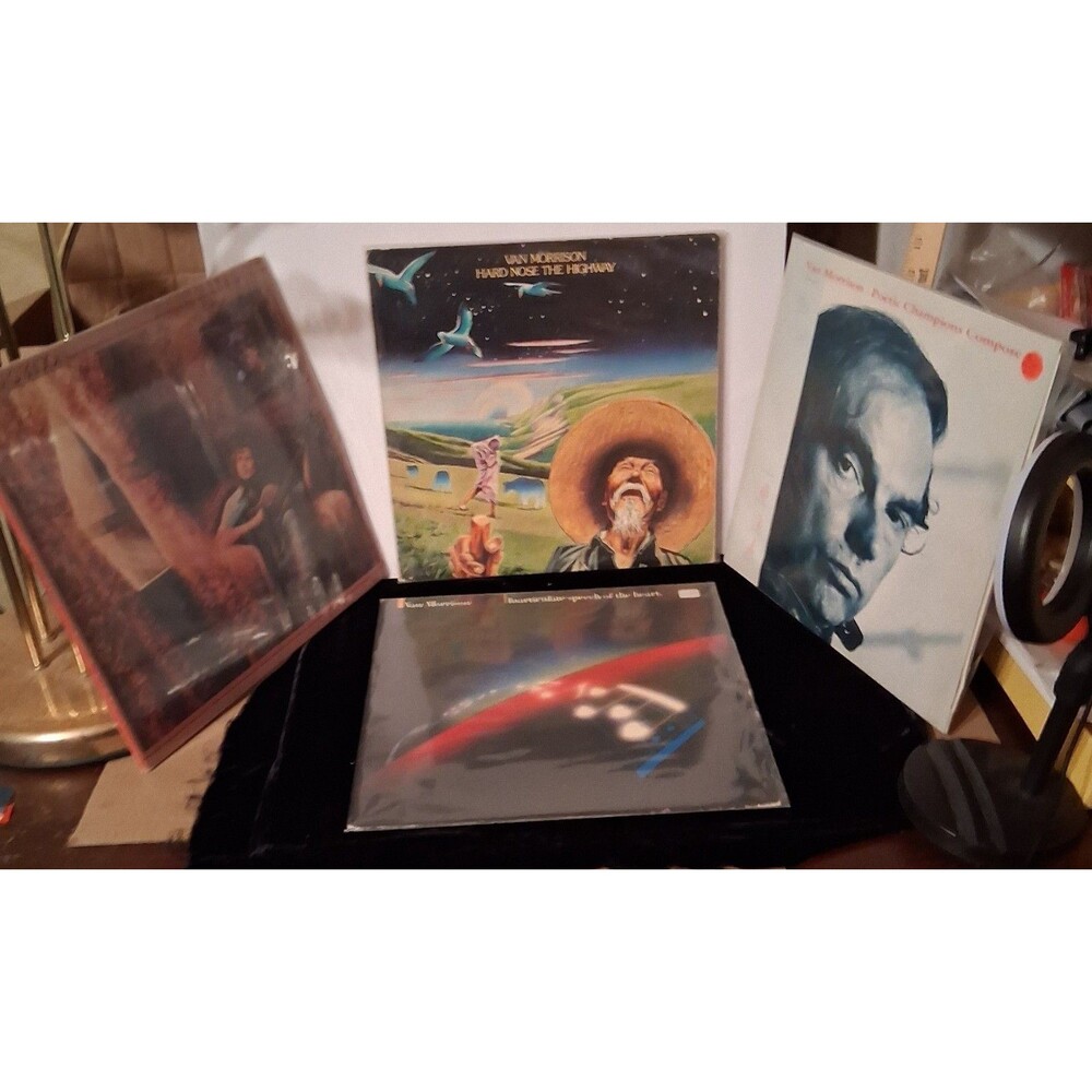 4 Van Morrison Vinyl Albums